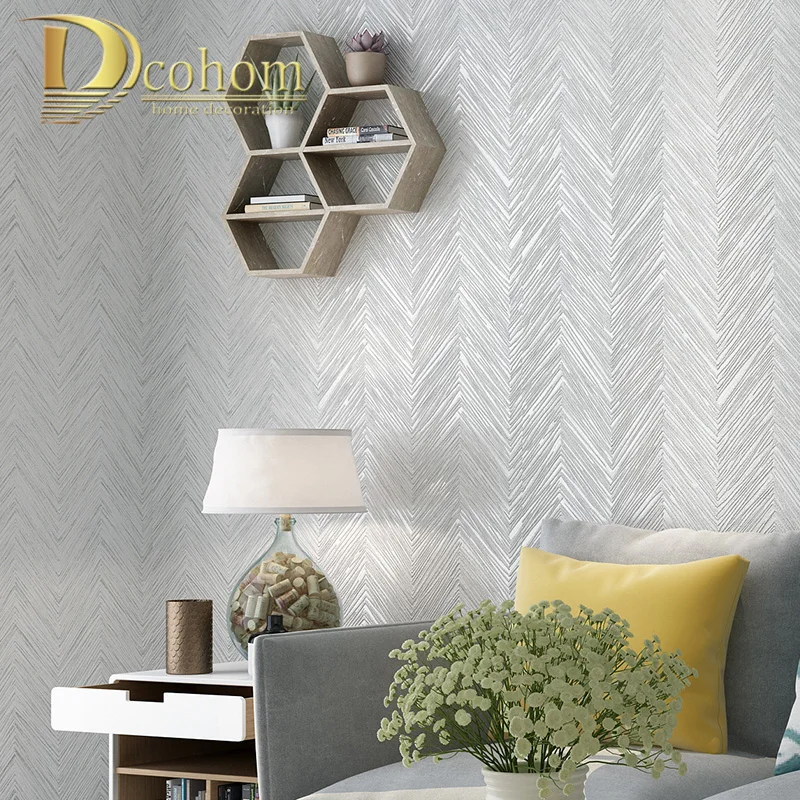

Rustic Straw Texture Pure color Wallpaper Modern Simple Plain Retro Non-woven Classic Solid Wall Paper Bedroom Decor,Brown,Beige