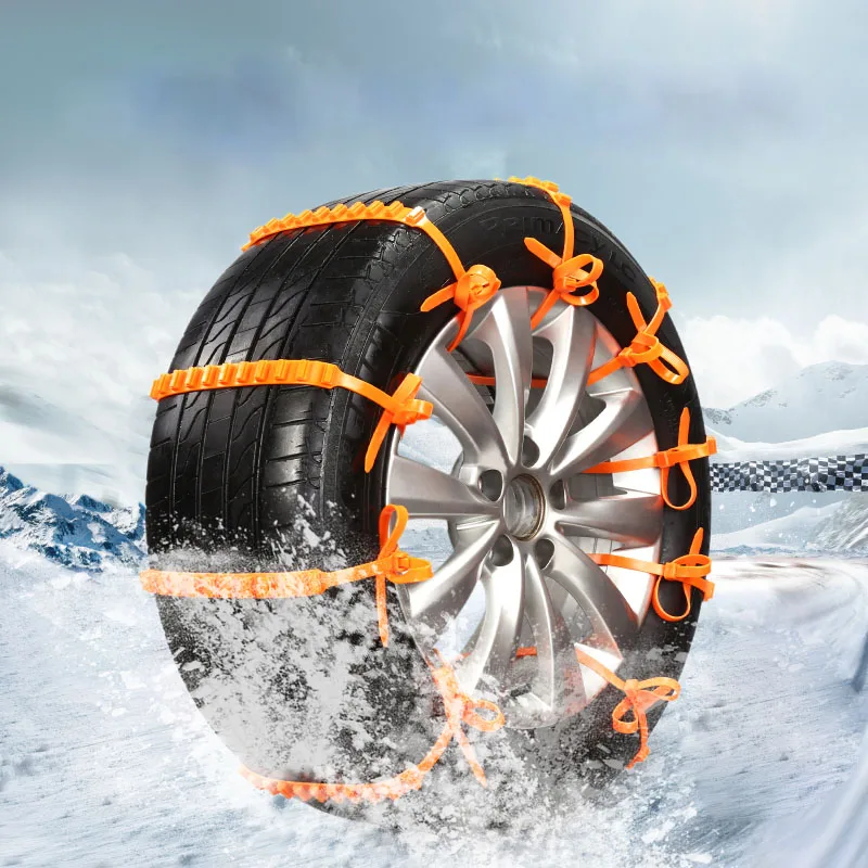 1PC Universal Winter Anti skid Snow Tire Chains Wheel Tyre