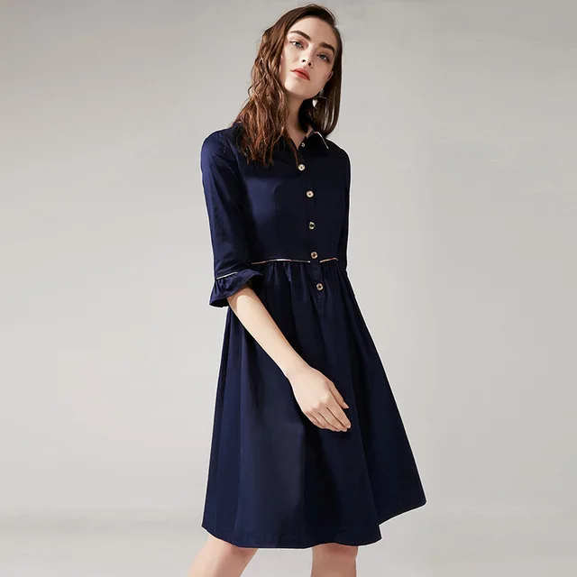 

2019 NEW Summer clearance Spring and autumn dress Female Vestido Plus Size XL WOMEN high quality dress
