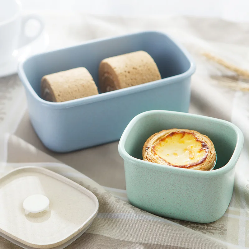 

2Pcs/Set Organic Degradable Material Sealed Cans Cereal Grains Storage Box Kitchen Food Fresh Keep Organization Gadgets
