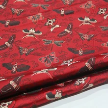 75x100 см импортный японский стиль металлик жаккард парча ткань, 3D жаккардовая пряжа, окрашенная ткань для пальто платье обивка