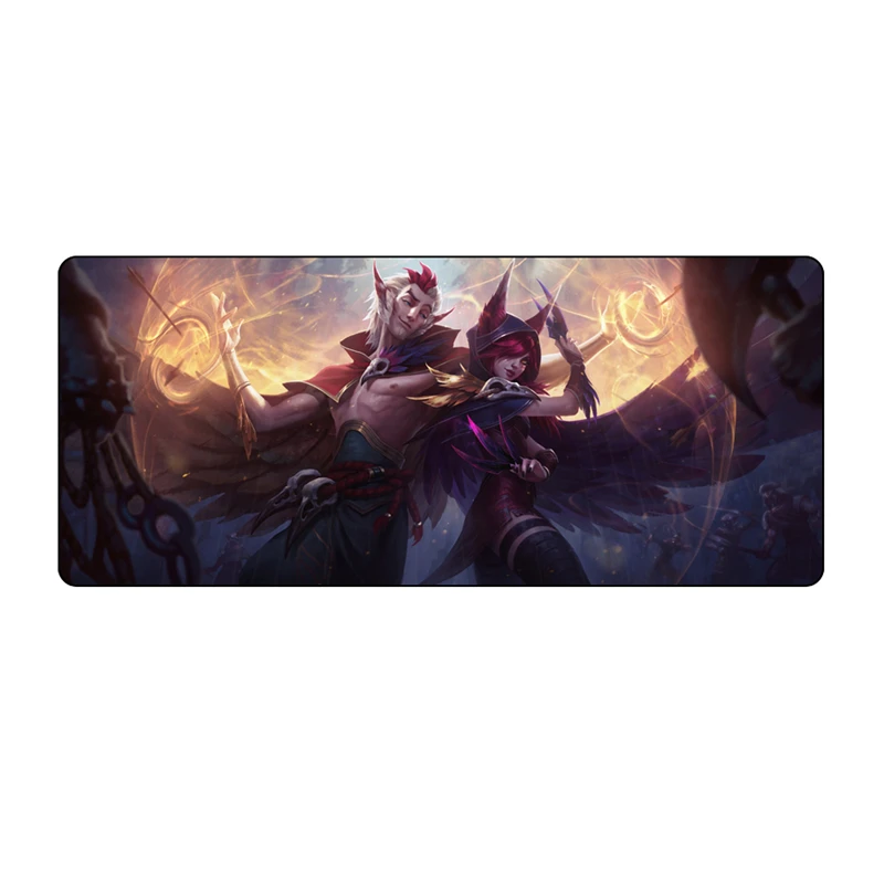 700*300 коврик для мыши большие игровые коврики для проекта League of legends zed yasuo yi ashe Lucian для League of legend горячая распродажа