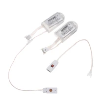 Высокое качество 1 пара водонепроницаемый USB led обувь ленточный светильник 0.65mx2 RGB SMD3528 гибкий Декор