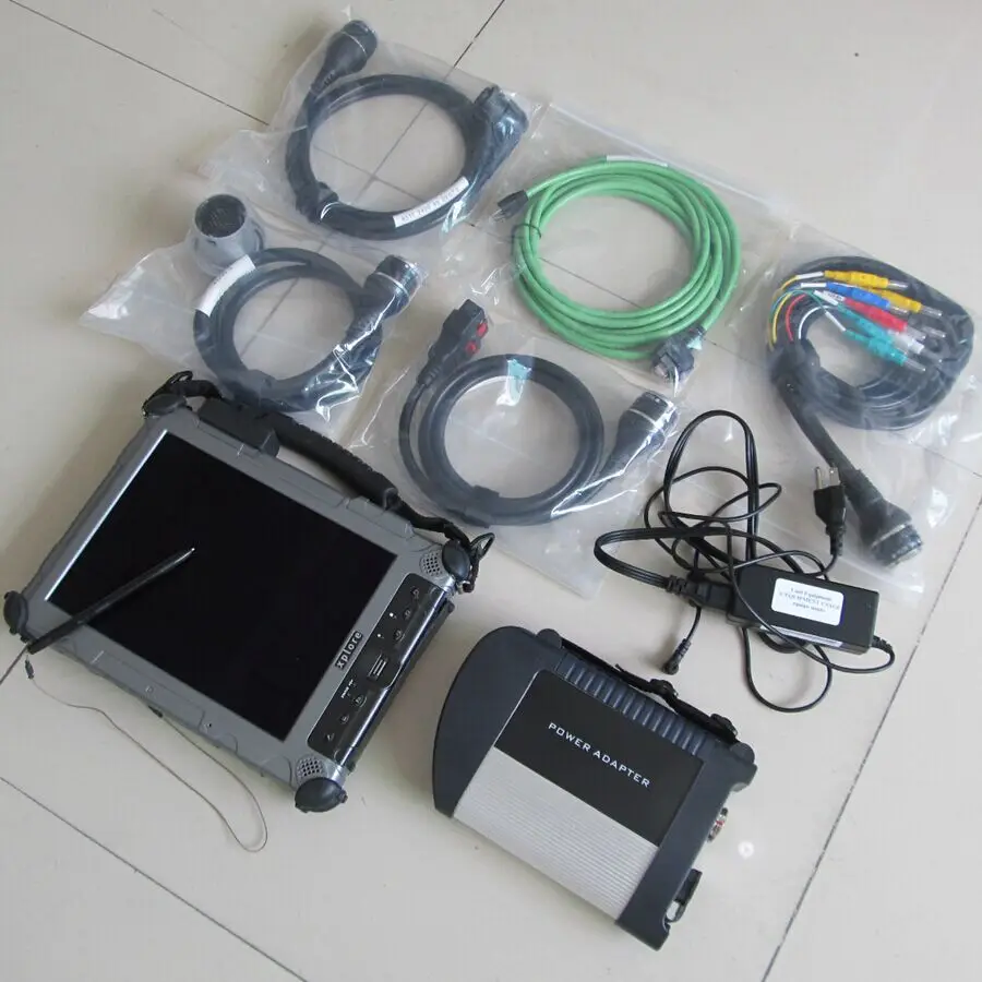 

New Wifi Auto Diagnostic MB Star C4 sd connect compact 4+Diagnosis computer Xplore IX104 c5 I7cpu Tablet+240gb Mini ssd V2018.12