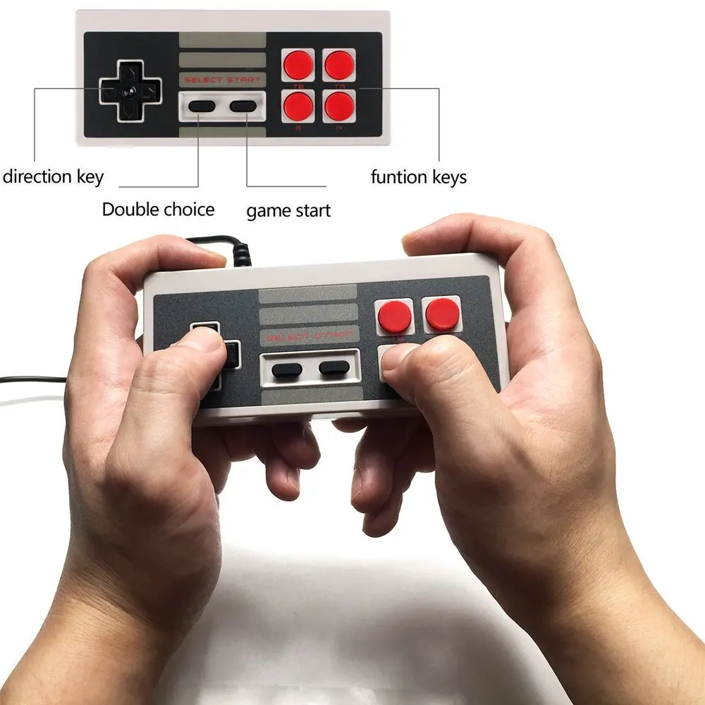 8-битный игровой пульт дистанционного управления Джойстик для NES joystickfor NES NTSC Для Coolbaby HDMI/VGA/AV 600 500 620 игры