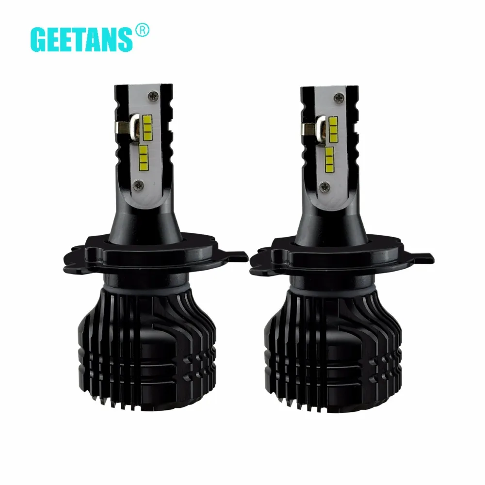 Geetans MINI H4 H7 светодиодный фонарь новинка H1 H11 H3 H27 880 H13 9005 лампа CSP чипы 50 Вт 7600lm(1