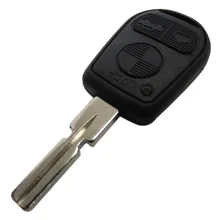 20 локонов/лот 3 Кнопки Дистанционного Ключа Shell, Пригодный Для BMW E31 E32 E34 E36 E38 E39 E46 Z3 Чехол Fob 3 BTN Uncut Ключеник Брелок с логотип