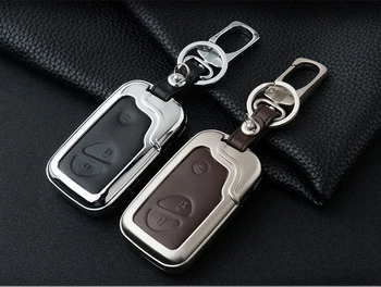 

Zinc alloy+Leather Car Styling Key Cover Case For Lexus IS GS ES GX LX NX RX 300 330 350 200 250 270 470 460 570 400 key chain