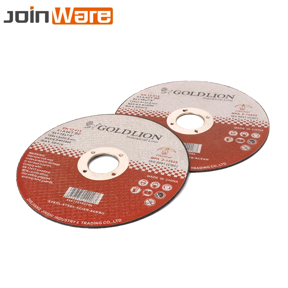 25Pcs 5inch Resin Cutter Disc Metal Cut Off Grinding Wheel For Angle Grinder
