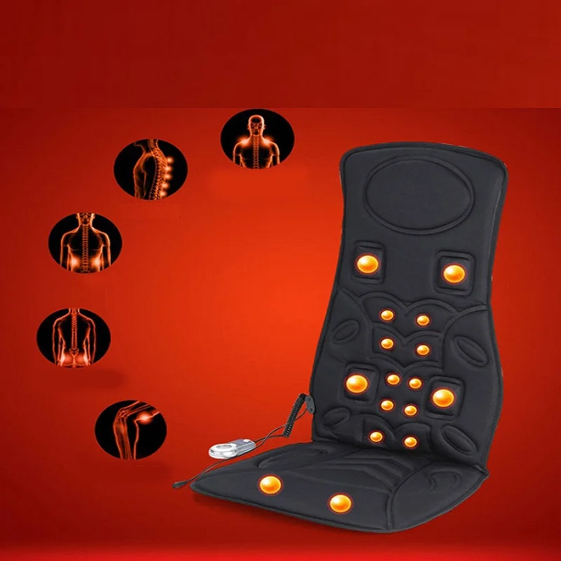 

automobile 12V Magnet Massage and Heating Car Seat Covers Universal Fit SUV sedans Chair Pad Cushion with Motor Body Driving