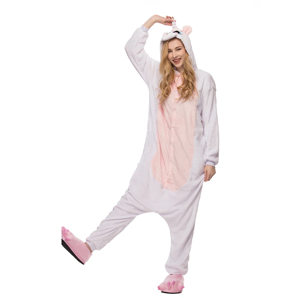 

Unicorn Kigurumi Pajama Sets Women Sleepwear Adult Onesie Animal Pijama Pyjama Cosplay Costume