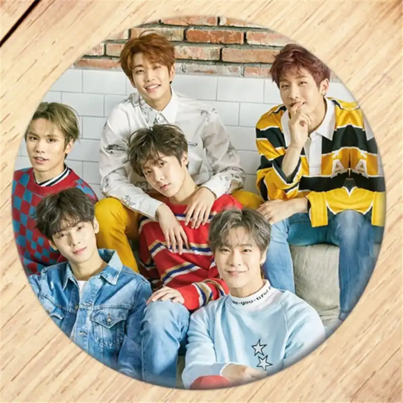 Kpop ASTRO JINJIN Cha EunWoo Rocky Brooch Pins Badge