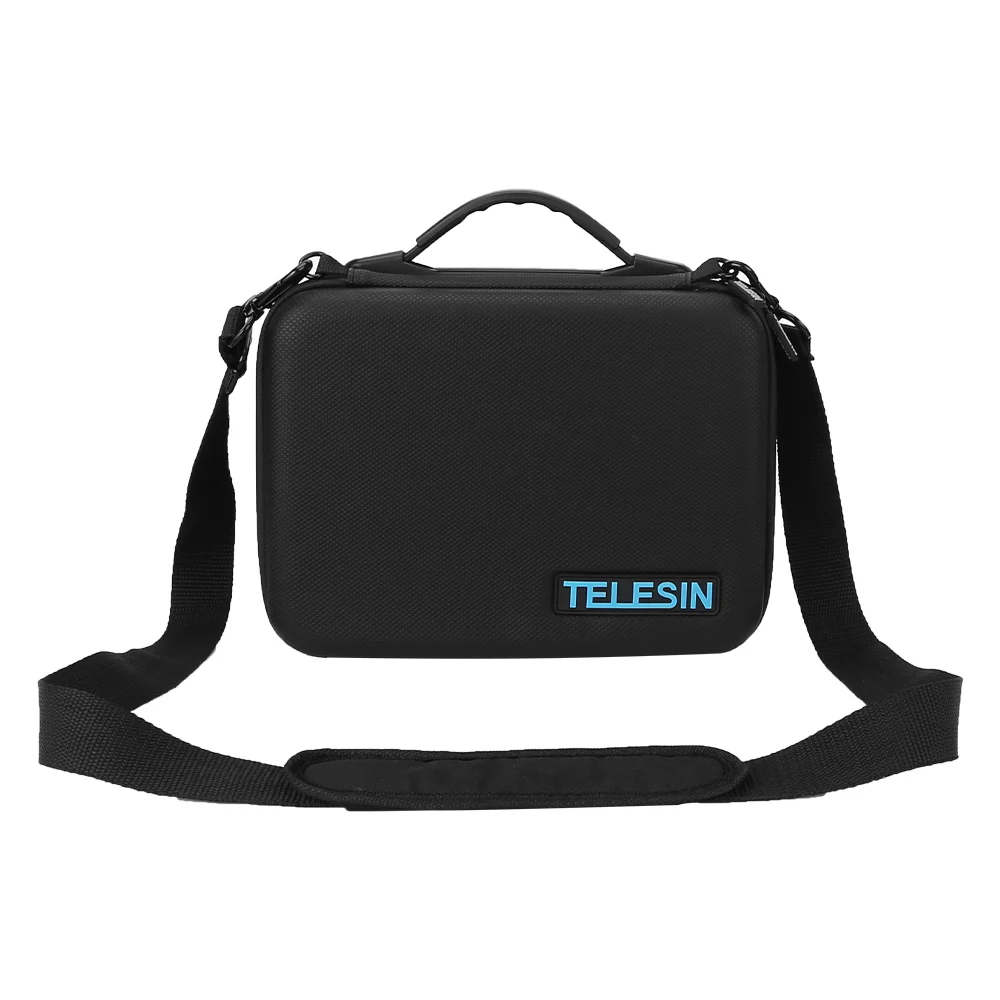 

TELESIN Waterproof Carrying Case Travel Storage Handbag Portable Carry Hard Bag Suitcase for GoPro6 5 DJI Mavic Pro, Spark Drone