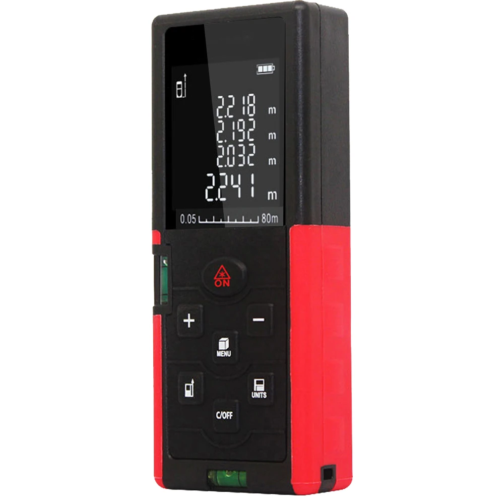 waysear 40m 60M 100M laser rangefinder digital laser distance meter laser Roulette ruler trena tape measure range finder tools