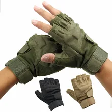 Новые перчатки с полупальцами военные тактические страйкбольные охотничьи перчатки для езды на велосипеде