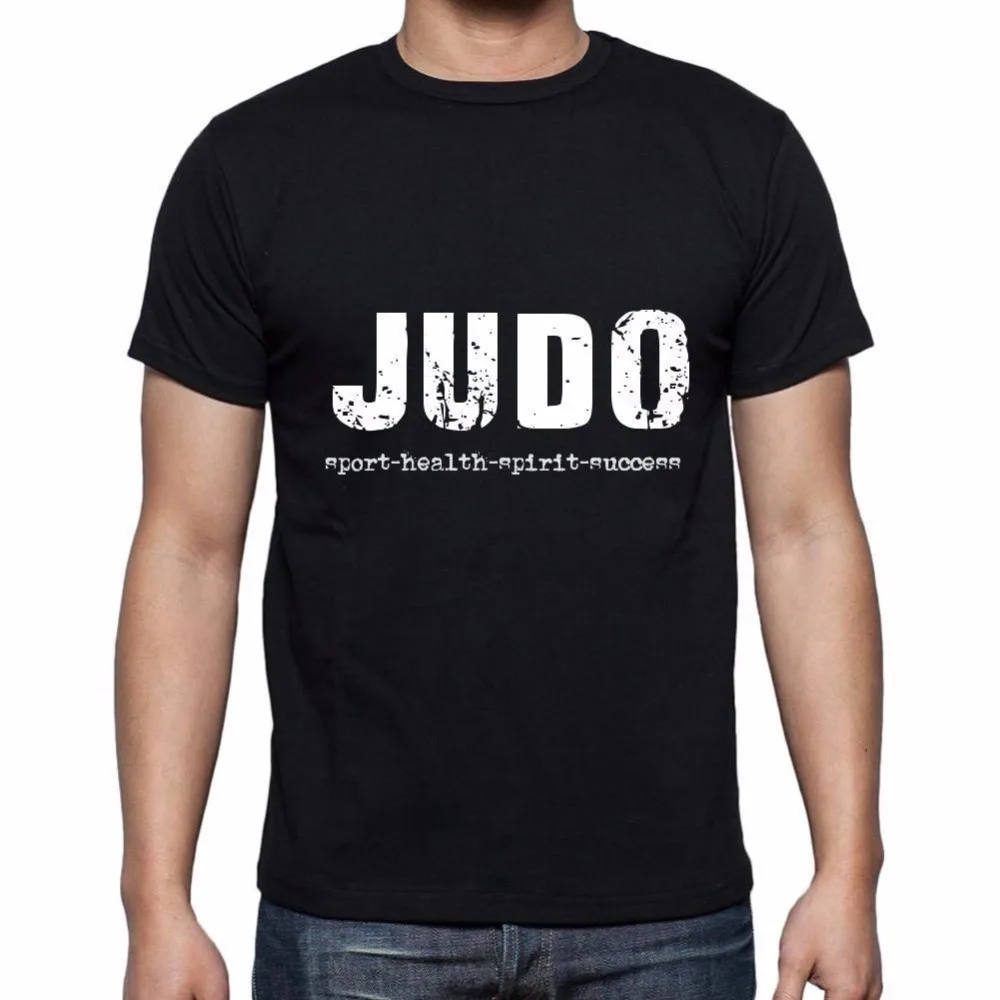 Men 2018 Brand Clothing Tees Casual Male Best Selling T Shirt Judo Sportser Health Spirit