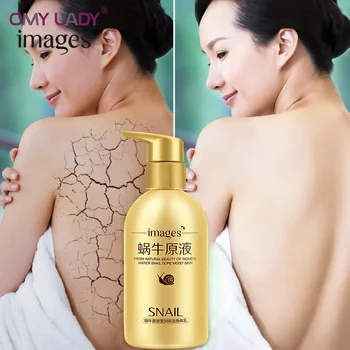 

OMY LADY IMAGES snail concentrate acne Jade-like stone embellish wet Body lotion Filling water Repair maintenance hand Body care