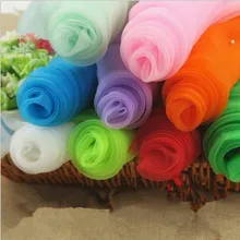 5 м/лот изящная ткань органза для вечерние свадебное оформление украшение DIY материал для платья юбка декоративная оконная занавеска fab