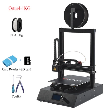 Ortur4-1KG Ortur4 Высокая точность 98% Собранный 3d принтер машина анти-огонь Impresora 3d Resume печать Шэньчжэнь 3d дом принтер - Цвет: Ortur4-1KG