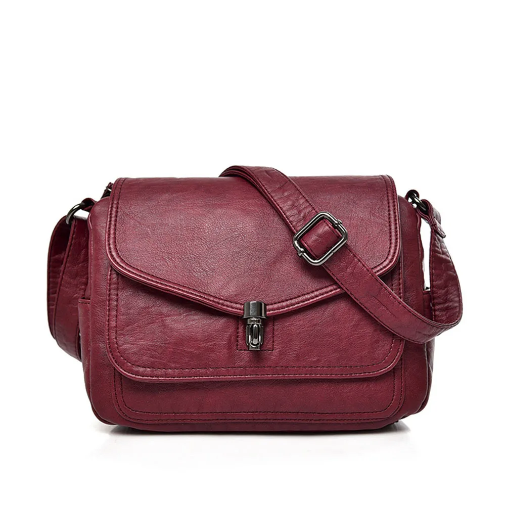 

Fashion Women Small Retro Crossbody Bags Flap Messenger Bags Shoulder Ladies PU Leather Bag 88 LXX9
