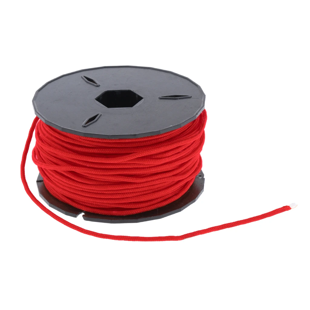 3 Strand 31m  Polyester Core Parachute Rope Lanyard Camping Guy Line Cord Paracord Clothes Lines Rope Outdoor Tools for Camping