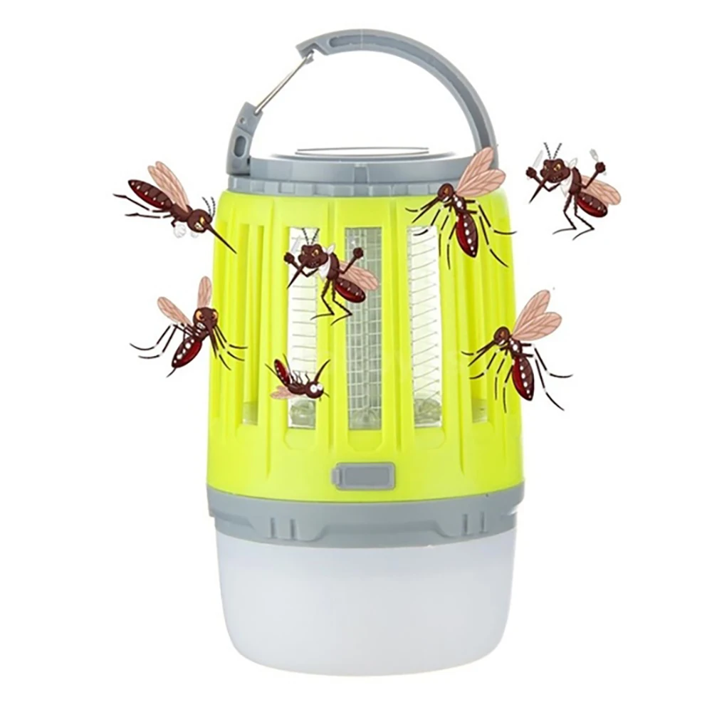 USB Charging Mosquito Killer Lamp LED Bug Zapper Anti Mosquito Killer Insect Trap Lamp Outdoor Waterproof Pest Control