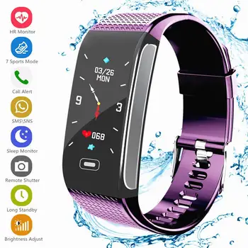

CK18S Smart Band Blood Pressure Heart Rate Sport Smart Wristband Fitness Tracker Pedometer Smart Bracelet