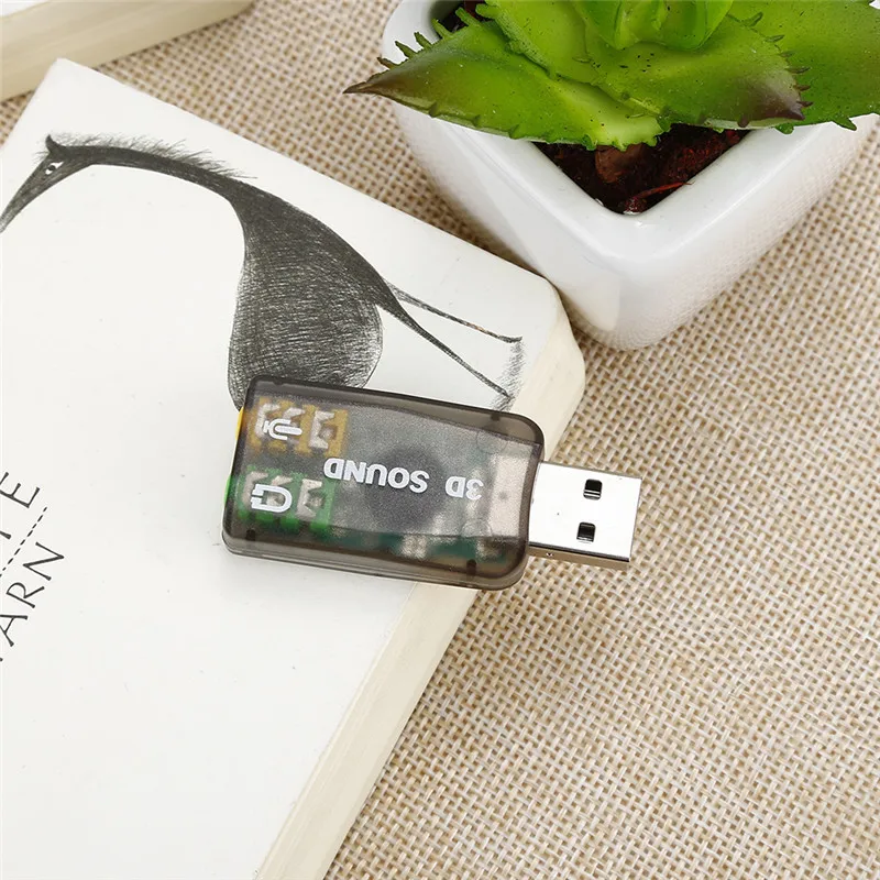 Centechia USB звуковая карта USB аудио 7,1 внешний адаптер микрофон динамик аудио интерфейс для портативных ПК микро данных