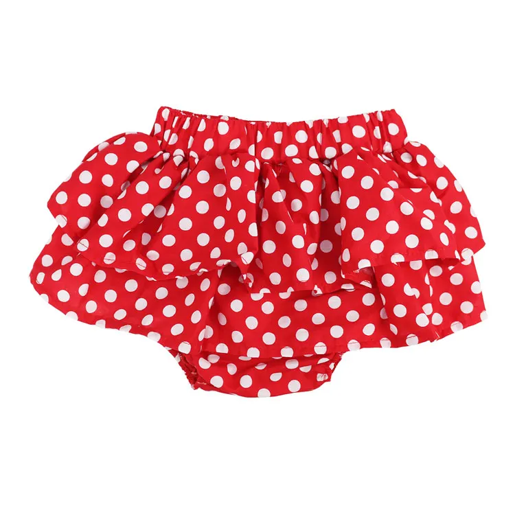 Girls Diaper Covers Cotton Ruffle Infant Toddler Bloomers Panties Shorts Skirts