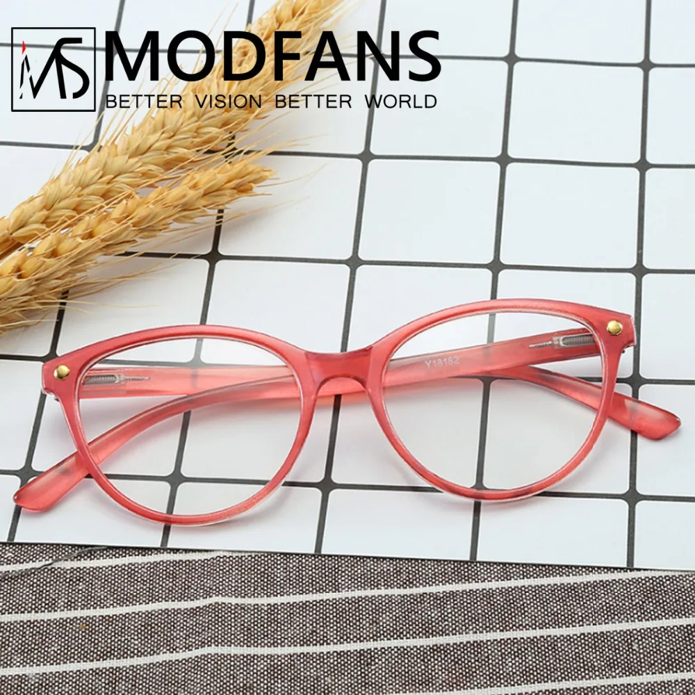 Cat eye reading glasses light women fashion new design presbyopic glasses 3.00 1 1.5 2 2.5 3.5 4.0