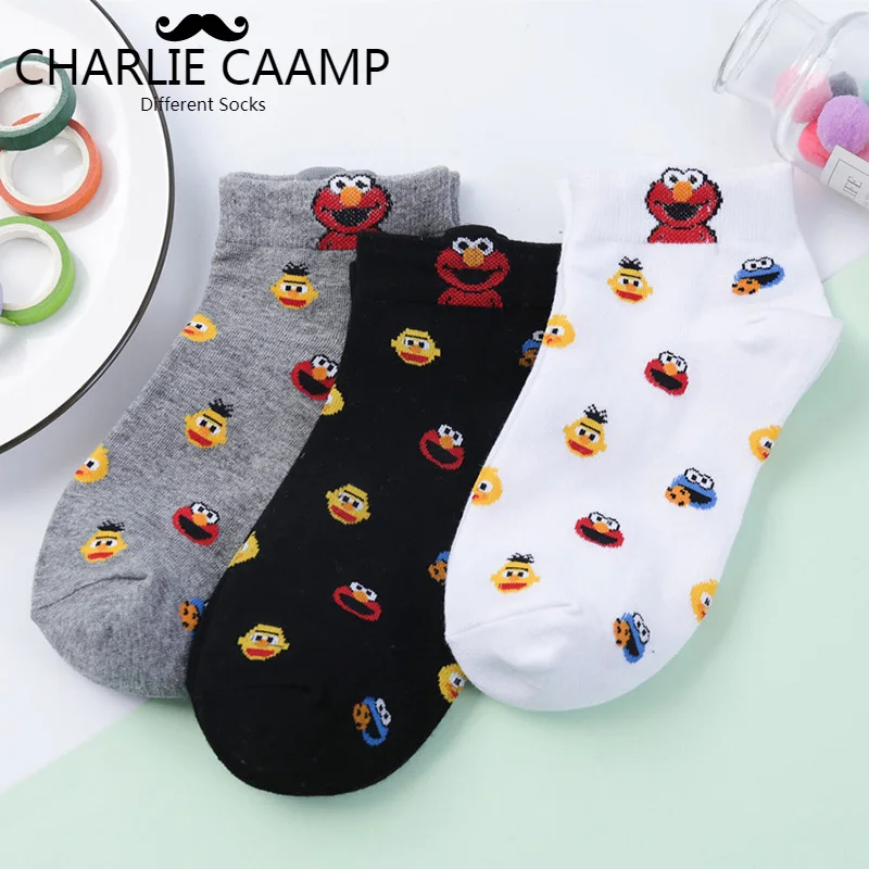 

Ladies Cotton Socks Autumn Winter New Frog Three Dimensional Cartoon Ship Socks Personality Fashion Women Trend Crew Socks L117