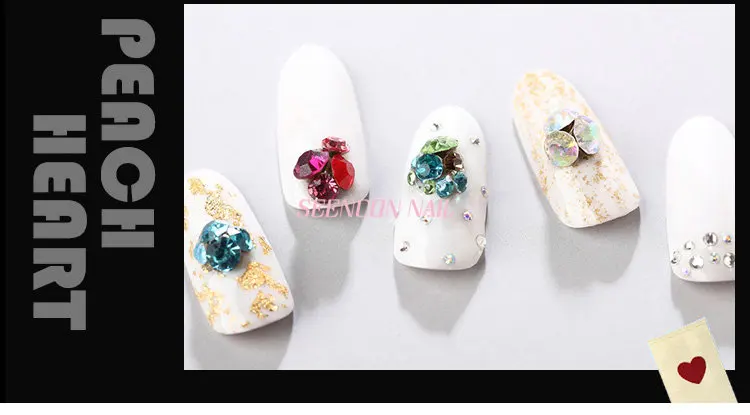Japanese nail art moda 12 cores aleatórias