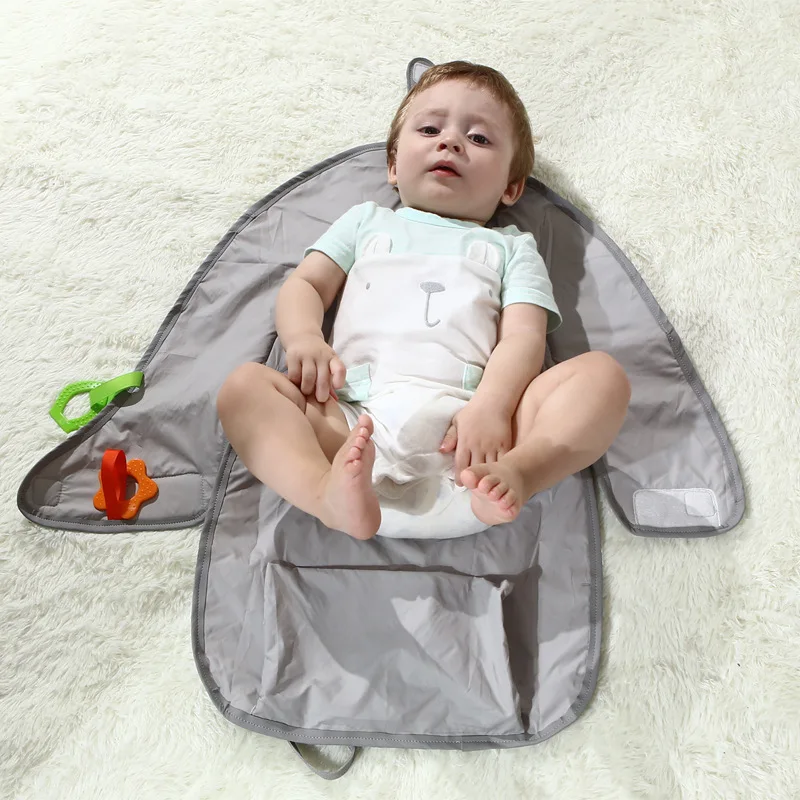 Переносная подушка для мочи для путешествий на открытом воздухе, более функциональная Водонепроницаемая изоляционная пеленка для детей
