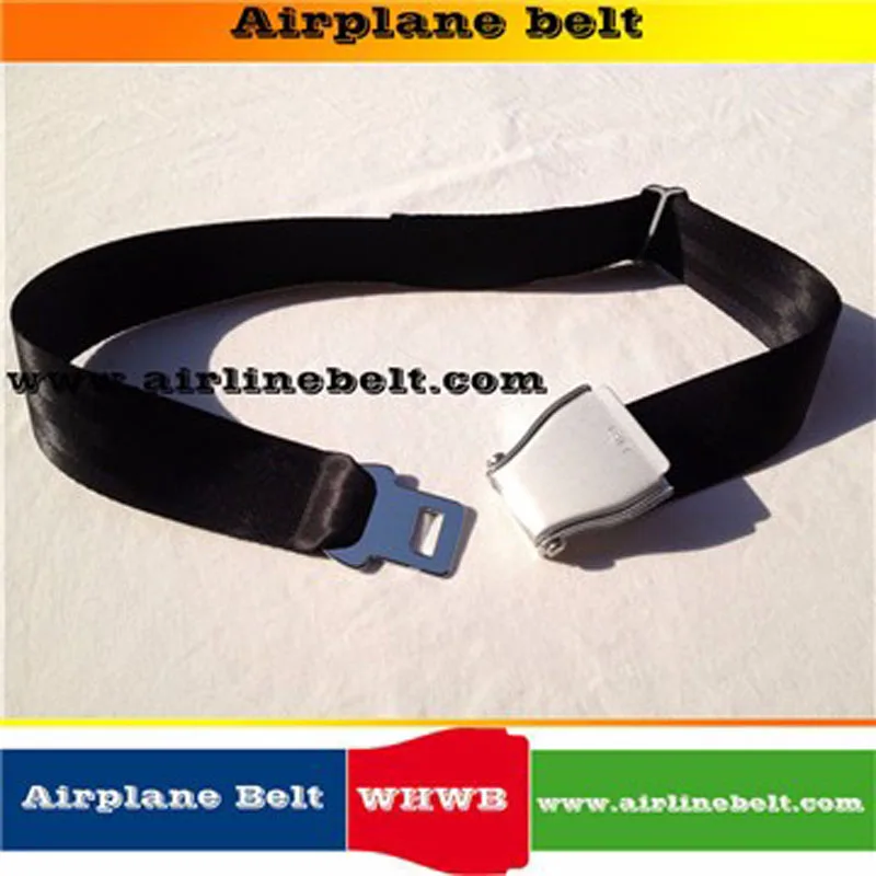 48mm width classic branding aircraft buckles seat belt extender