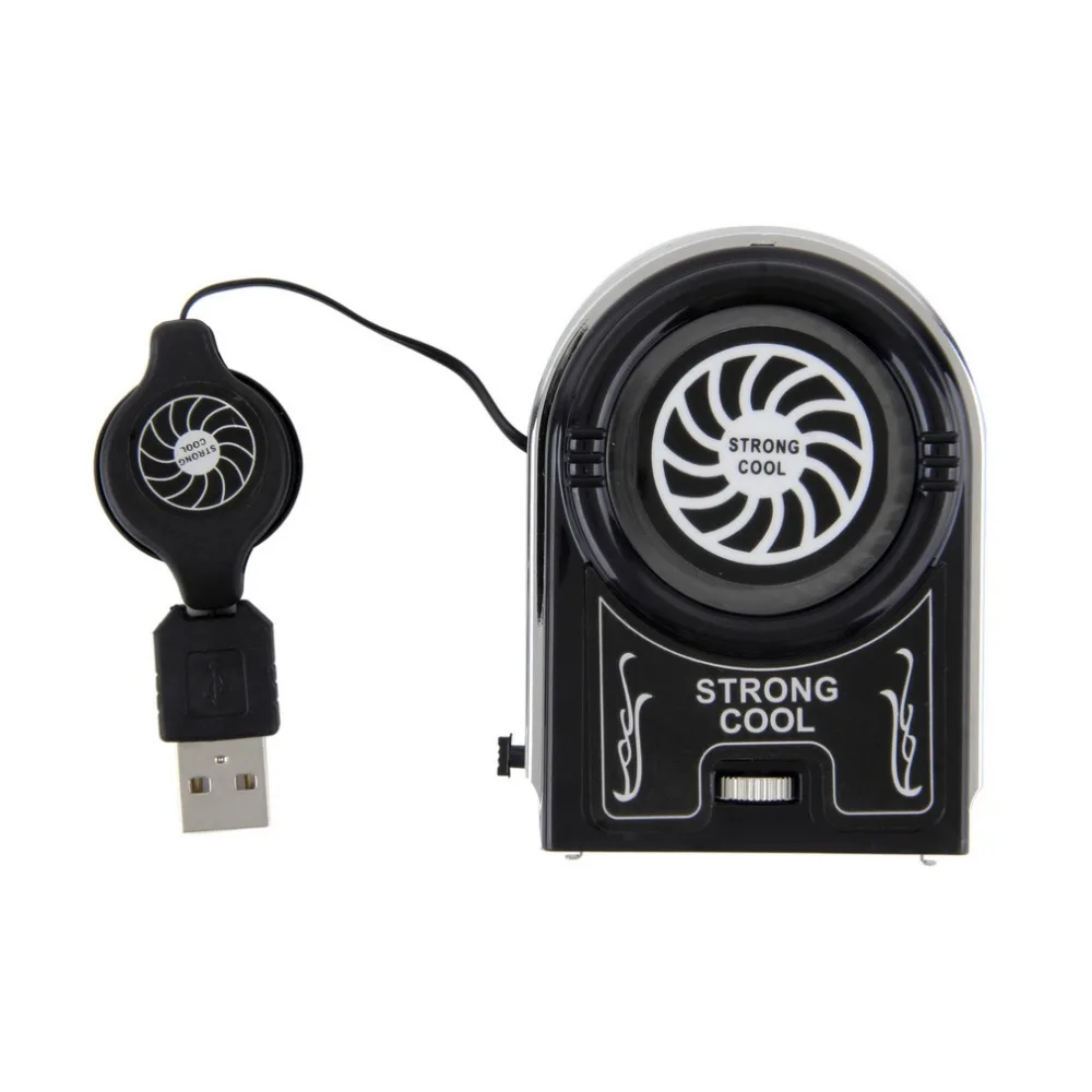 Mini Flexible Vacuum Air Extracting USB Cooler Cooling Fan for Notebook