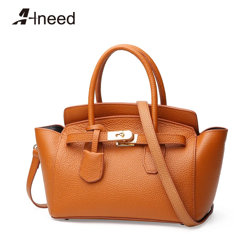 

ALNEED Bolso Mujer Ladies Brand Leather Handbags Fashion Casual Tote Bag Big Shoulder Bag For Woman Hot Sale Bolsa Feminina
