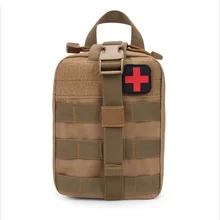 Открытый Молл медицинская крышка охота аварийно-спасательный пакет тактическое назначение сумка медицинская аптечка набор нашивка на сумку Горячая