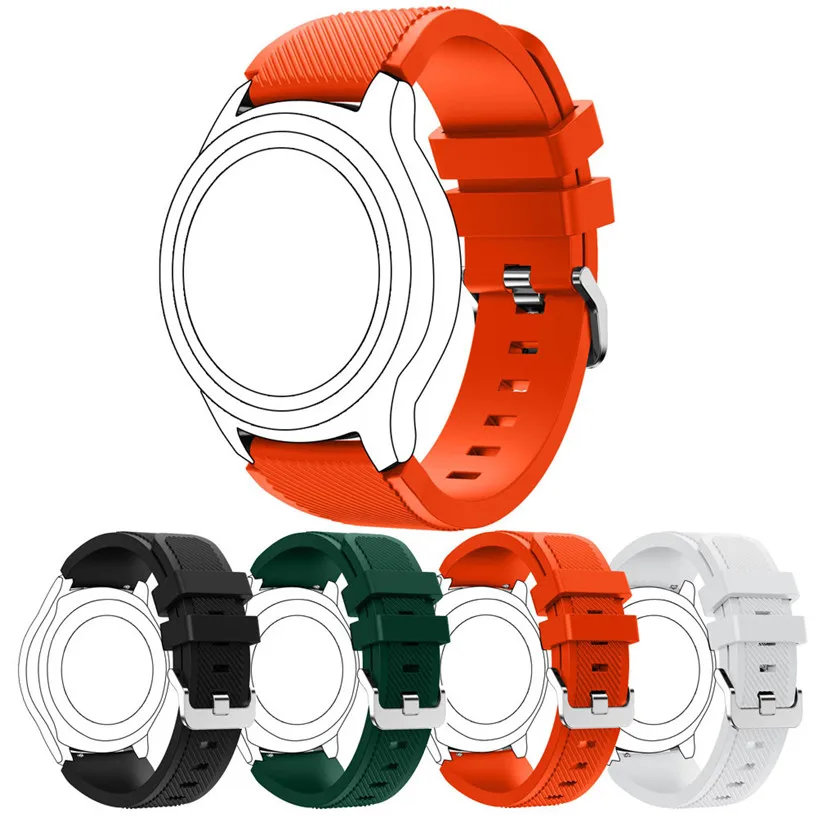 

GEMIXI Watchbands Fashion Sports Silicone Bracelet Strap Band For Samsung Gear S3 Frontier Sporting Goods Accessories