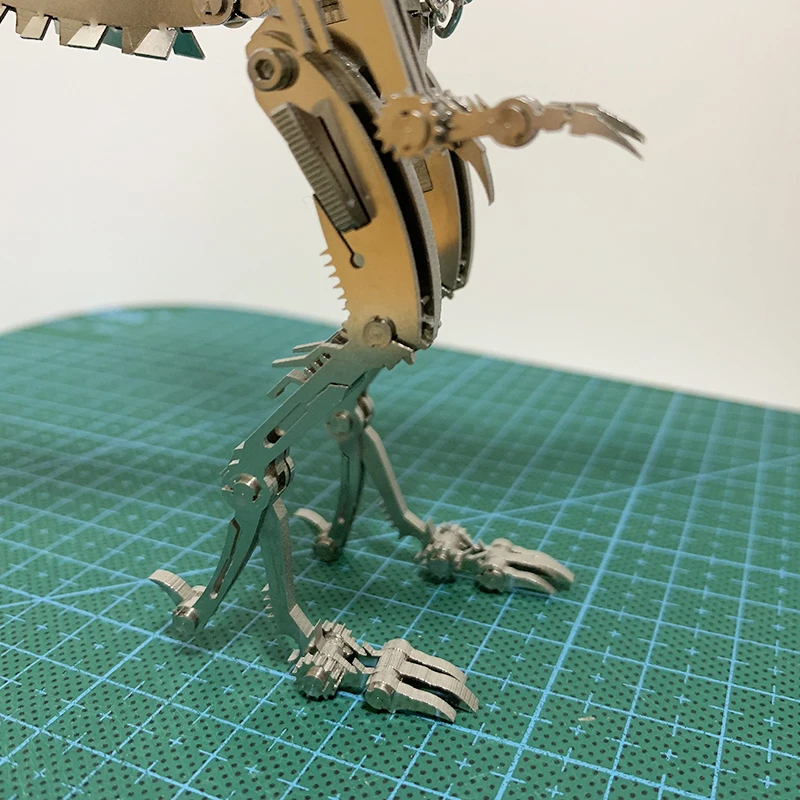 Дрон насекомое 3D стальная металлическая отделка DIY шарнир подвижность набор миниатюрных моделей головоломки игрушки хобби для мальчиков сплайсинг строительство