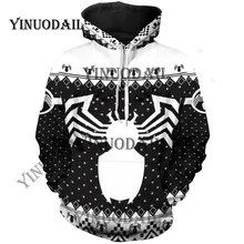 Fans Wear Venom Spiderman Chrismas 3D Printed Hoodies Captain America Cosplay for Men Sweatshirt for Marvel Deadpool Movie Fans Fans Wear Venom Spiderman Chrismas 3D Printed Hoodies Captain America Cosplay for Men Sweatshirt for Marvel Deadpool Movie Fans