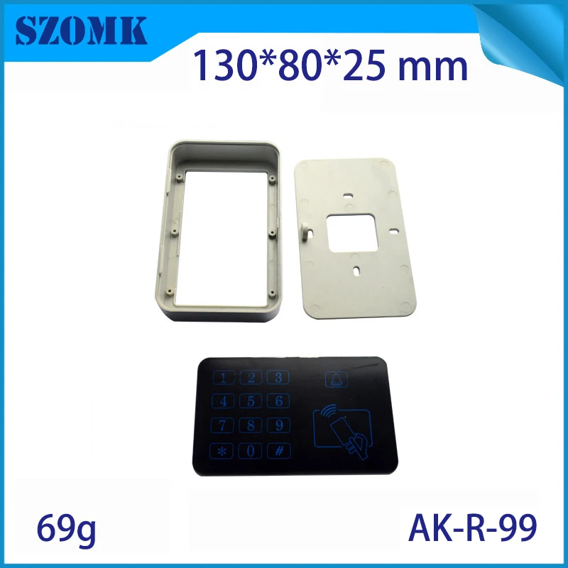szomk IC card reader plastic enclosure for electronics project plastic sensor junction box distribution box instrument case plastic housing for pcb (4)