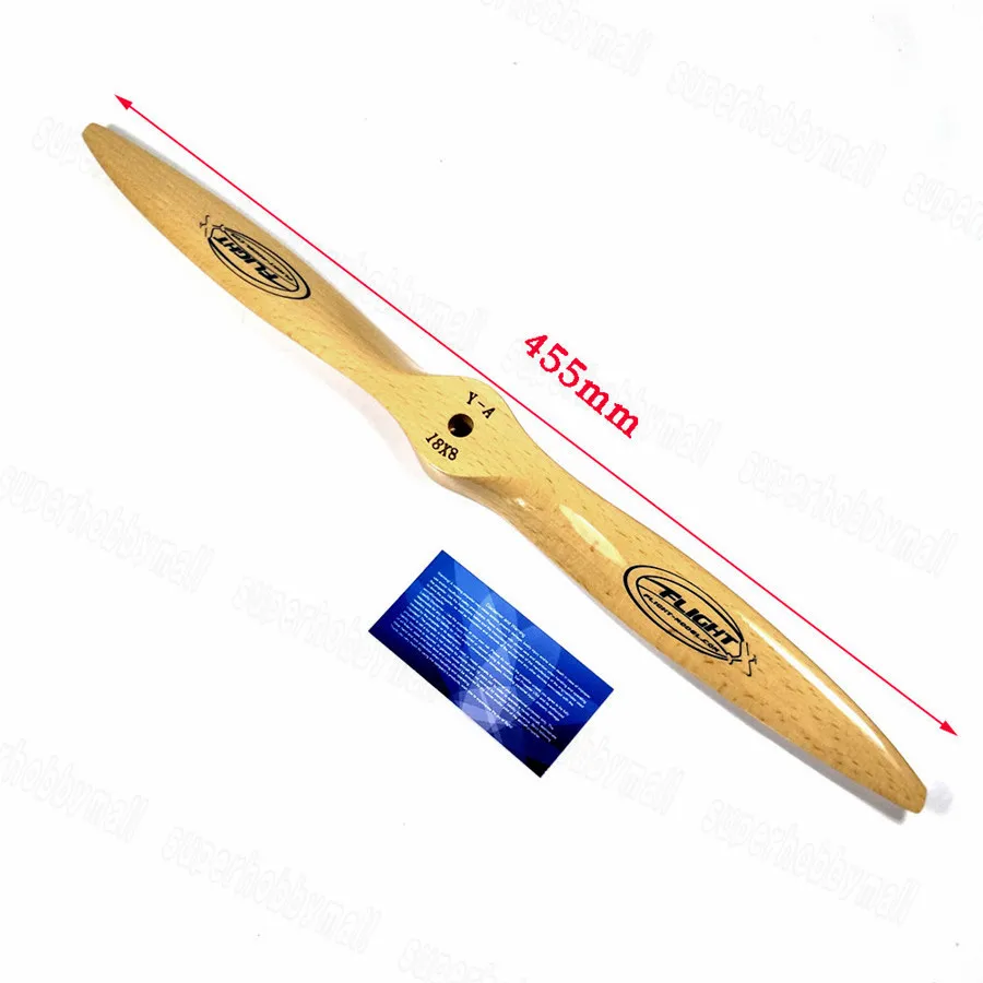 

1PC 18*8 strong wooden CW propeller Gasoline Prop For RC Plane