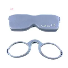 Новинка, очки для чтения без пальцев, для мужчин и женщин, ультра-светильник, силиконовый, портативный, без оправы, мини-кошелек, очки