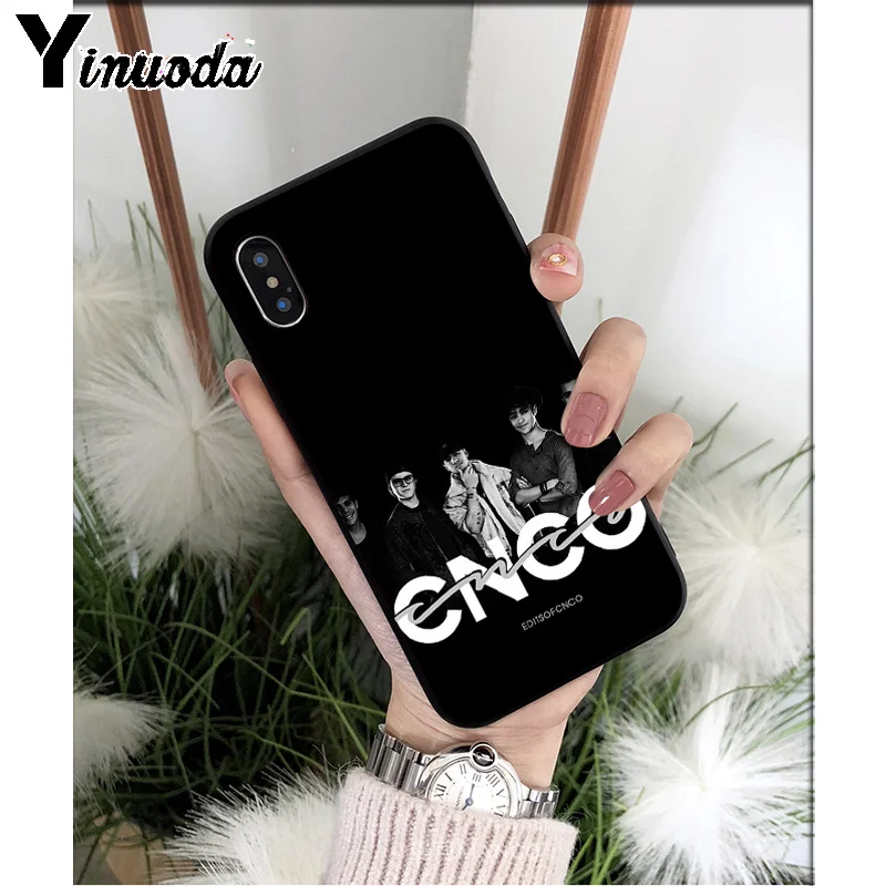 Yinuoda команда CNCO ТПУ Мягкие аксессуары для телефона чехол для Apple iPhone 8 7 6 6S Plus X XS MAX 5 5S SE XR сотовые телефоны - Цвет: A6