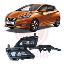 F14FR della Luce di nebbia Lampade Kit per Nissan Micra marzo 2017 2018 2019 KE622-5F011