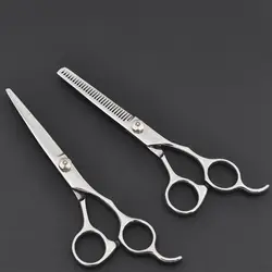 JUNEJOUR профессиональные ножницы для волос режущий истончающий инструмент для стрижки волос из нержавеющей стали