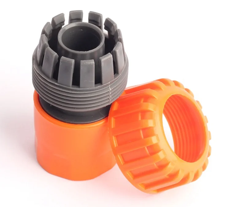 ABS G 3/4'' Water Hose Quick Connectors Garden Pipe/Tubing Fittings Orange Removable Water Plumbing Irrigation Repair Hose Joint