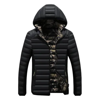 

2019 Winter New Casual Hooded Winter Clothes Men