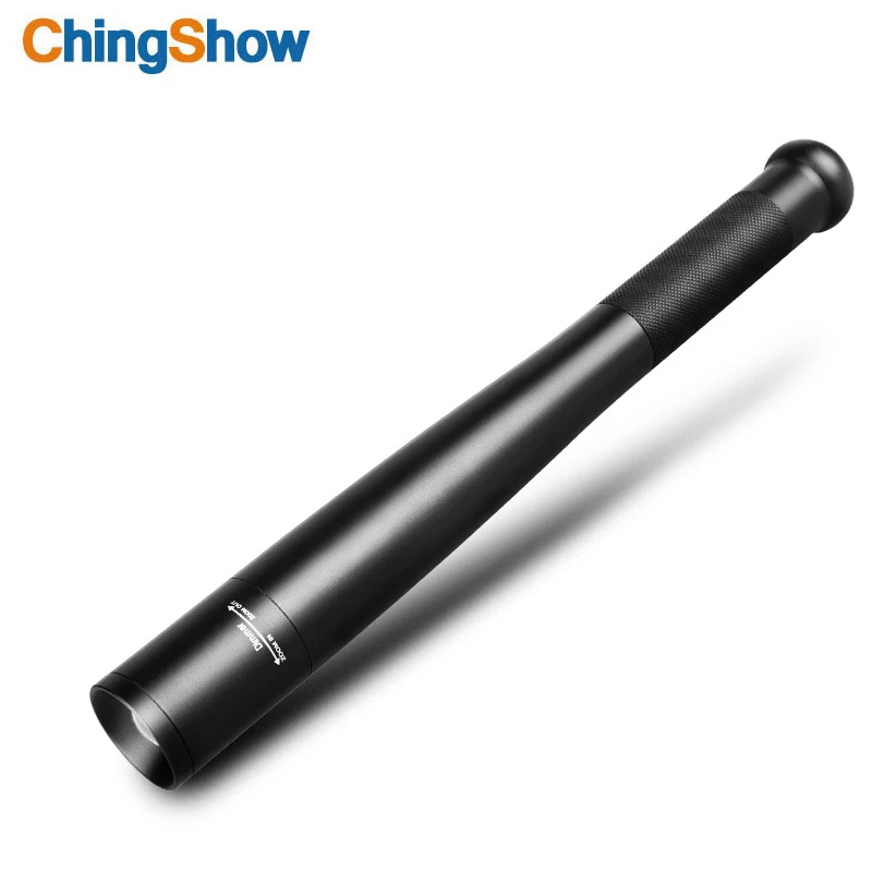 

ChingShow BaseballSchlaeger LED flashlight 6000 lumen super bright baton aluminum flashlight emergency and self-defence