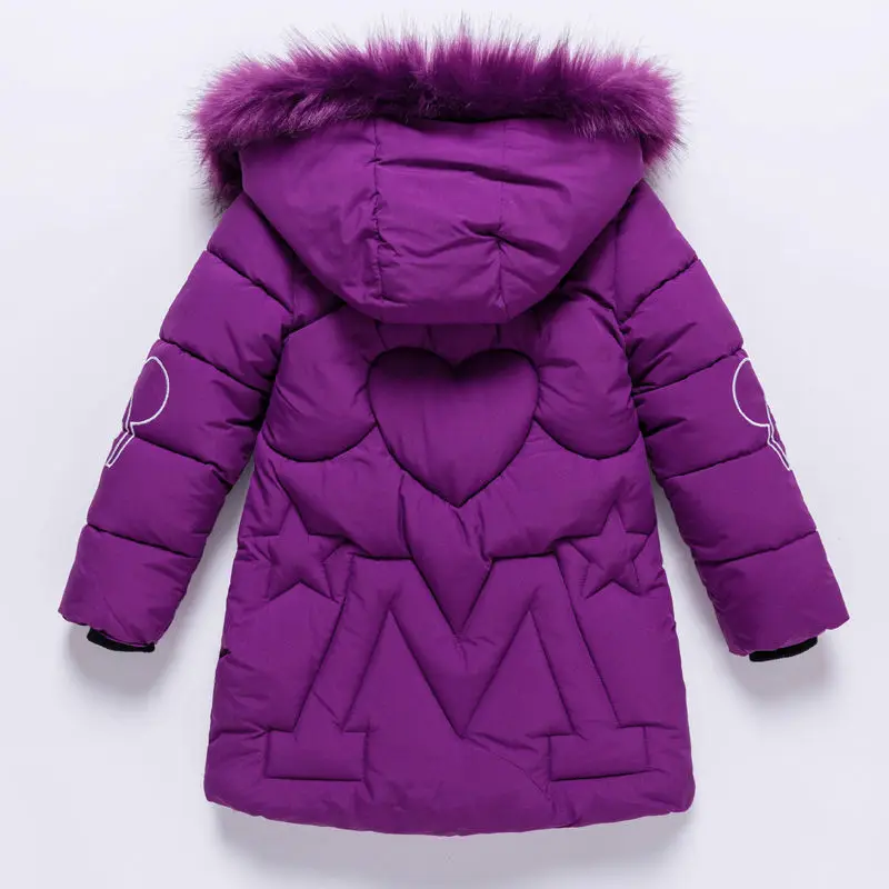 Girls Down Jackets Boys Outdoor Warm Clothing Boy Thick Coats Windproof Children's Winter Jackets Kids Cartoon Winter Outerwear